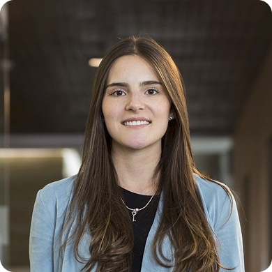 Lorenza Vélez, co-founder of Ponte, a platform helping immigrants find hourly jobs in the U.S.